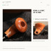 HARVREN Freehand Bent Briar Pipe — A01