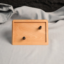 HARVREN Single-Pipe Display Stand — German Beech