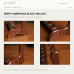 HARVREN Ten-Position Pipe Display Stand — Black Walnut