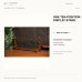 HARVREN Ten-Position Pipe Display Stand — Black Walnut